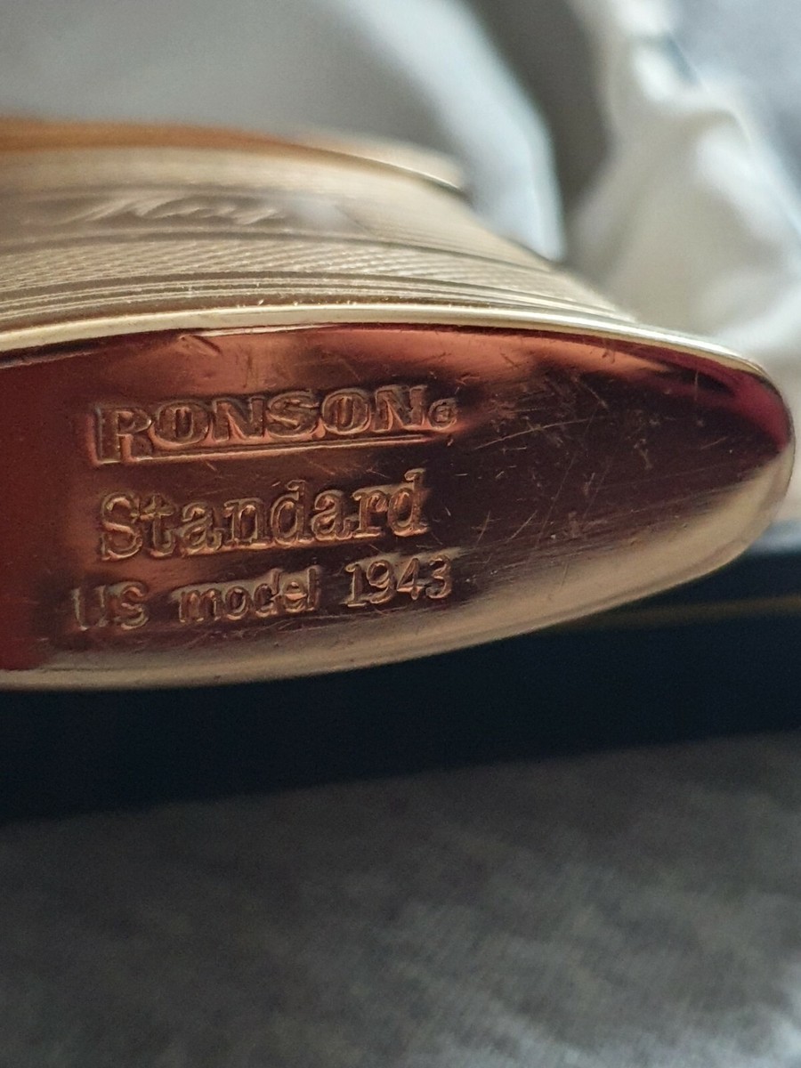 Vintage Lighter Ronson Standard Us 1943 Model | eBay UK