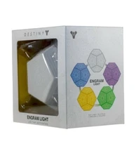 Destiny 2 Engram Light Tap-Activated, Multi-Color LED, Custom Silicone, Recharge