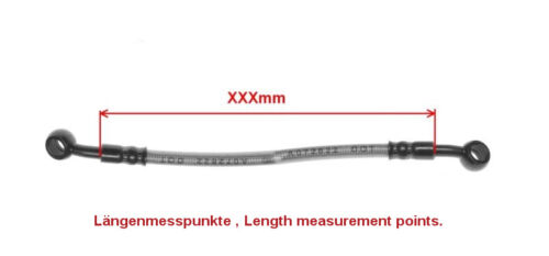 Bremsleitung Bremsschlauch Satz,Brake line kit, 125 GY6 4T für KTM ADVENTURE - Bild 2 von 2