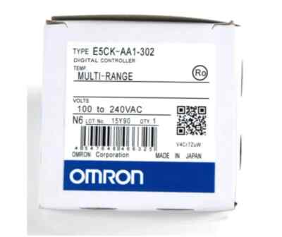Omron E5CK-AA1-302 Temperature Controller E5CK-AA1-302 New In Box
