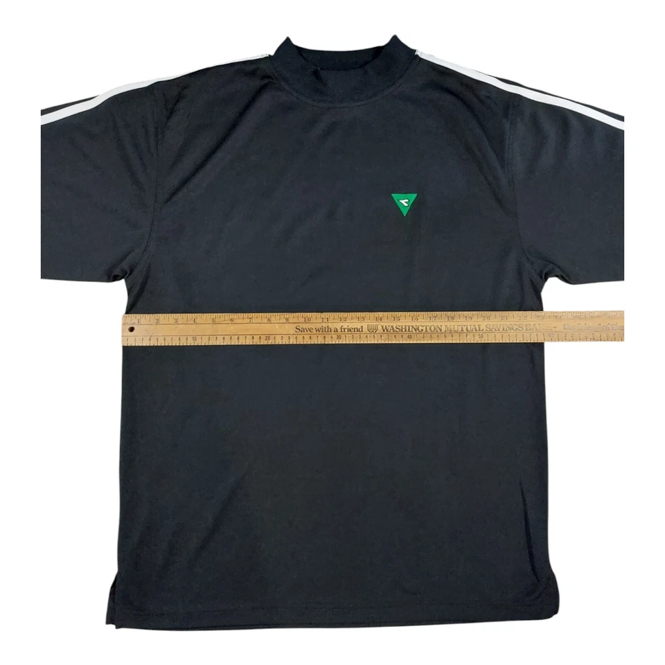 Camiseta de fútbol vintage de los 90 Diadora camiseta de tenis para hombre talla XL a rayas nueva de Lote Antiguo Foto 3 de 4