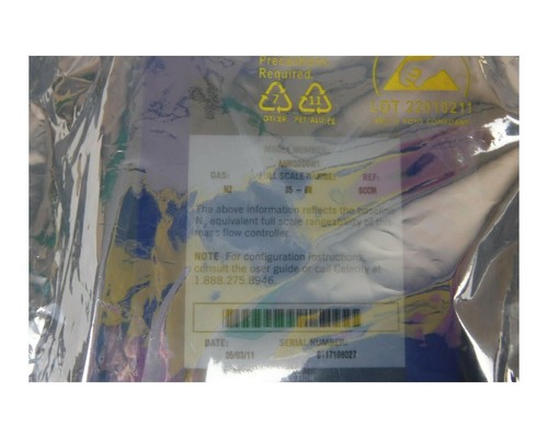 CELERITY IN3XP MASS FLOW CONTROLLER N2 GAS 88 SCCM 0190-33081 - Picture 5 of 5
