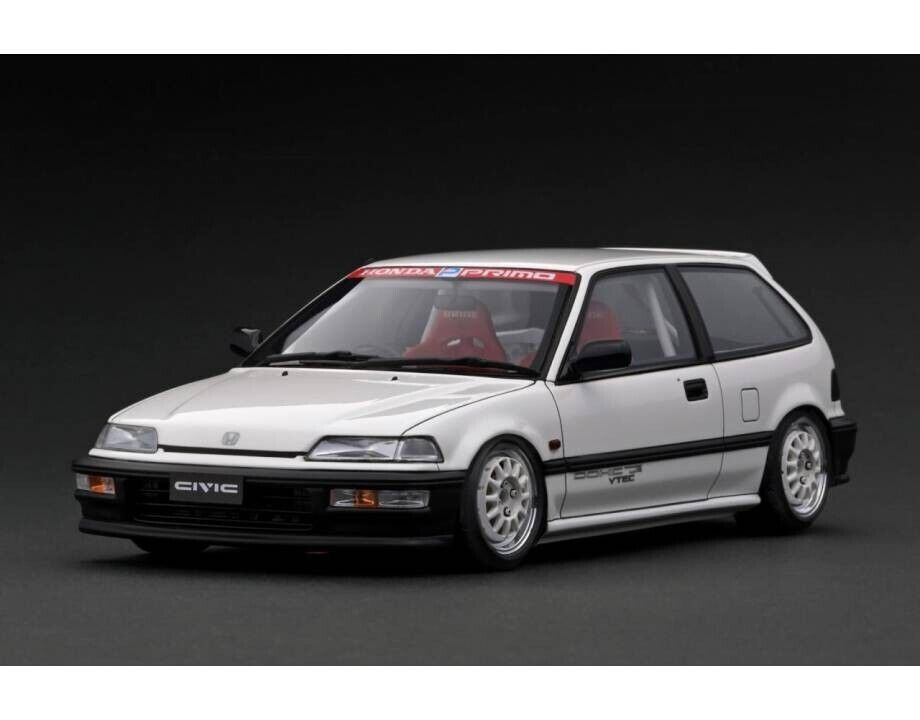 Ignition Model Honda CIVIC (EF9) SiR White 1/18. IG3126 | eBay Ignition Model Honda CIVIC (EF9) SiR White 1/18. IG3126 | eBay