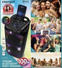 INTEMPO WDS580 Bluetooth Karaoke Lautsprecher...