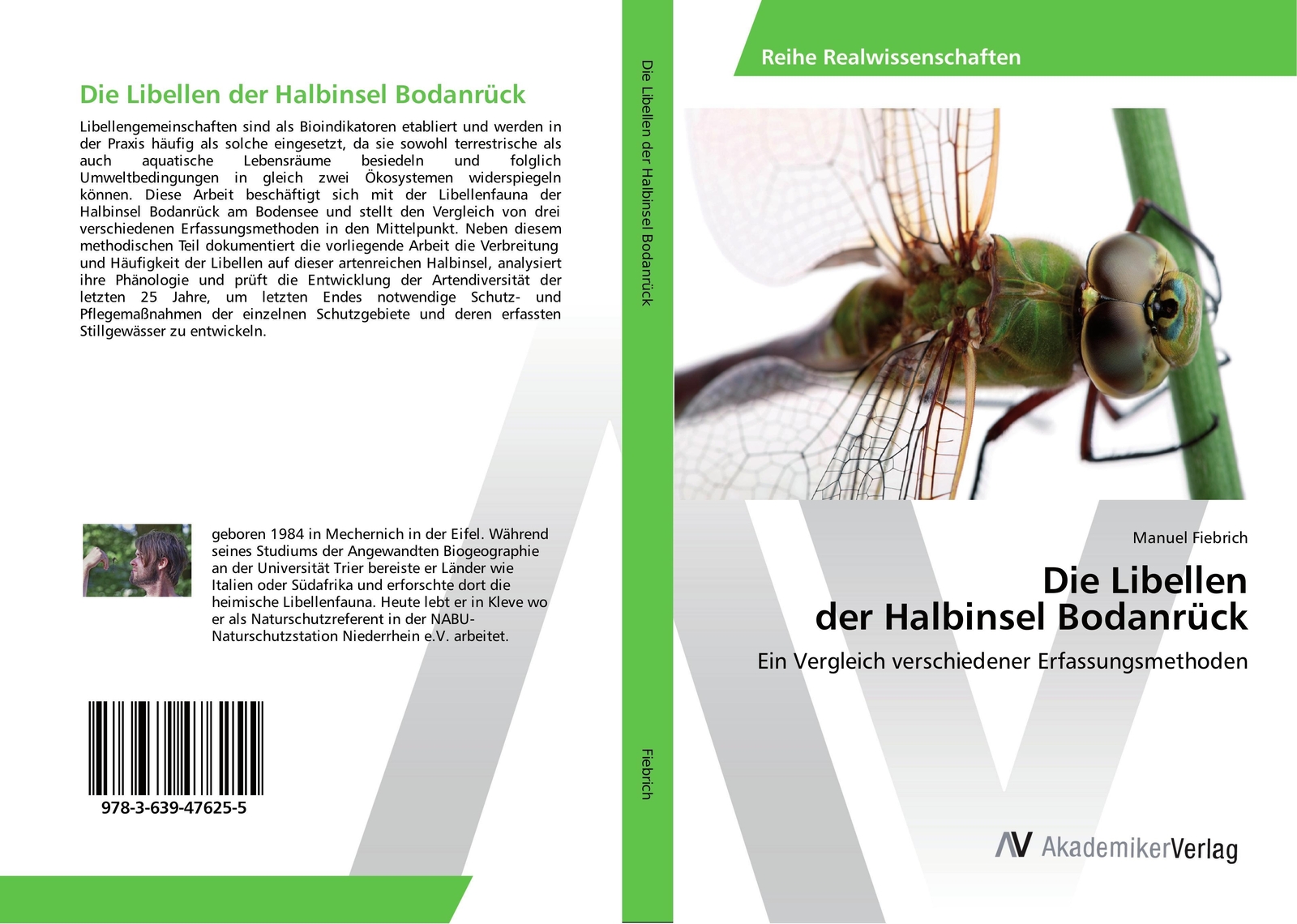 Die Libellen Der Halbinsel Bodanrück Manuel Fiebrich Taschenbuch