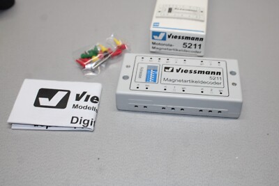 Viessmann 5211 Digital Magnetartikeldecoder Spur H0 OVP