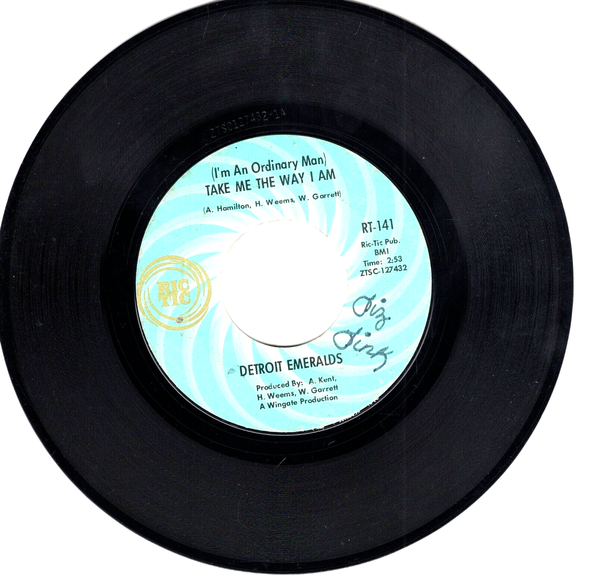Detroit Emeralds: Take Me The Way I Am / I'll Keep on Coming Back