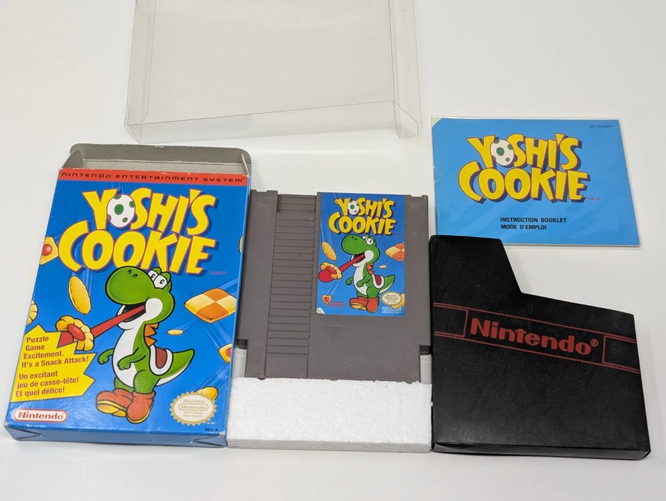 Yoshi's Cookie (Nintendo Entertainment System, 1993) - Cib Near Minty Condition - Image 3 of 4