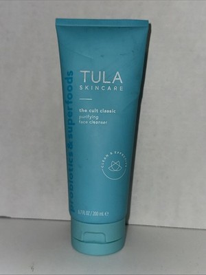 TULA Skin Care The Cult Classic Purifying Face Cleanser. 6.7 Fl oz.