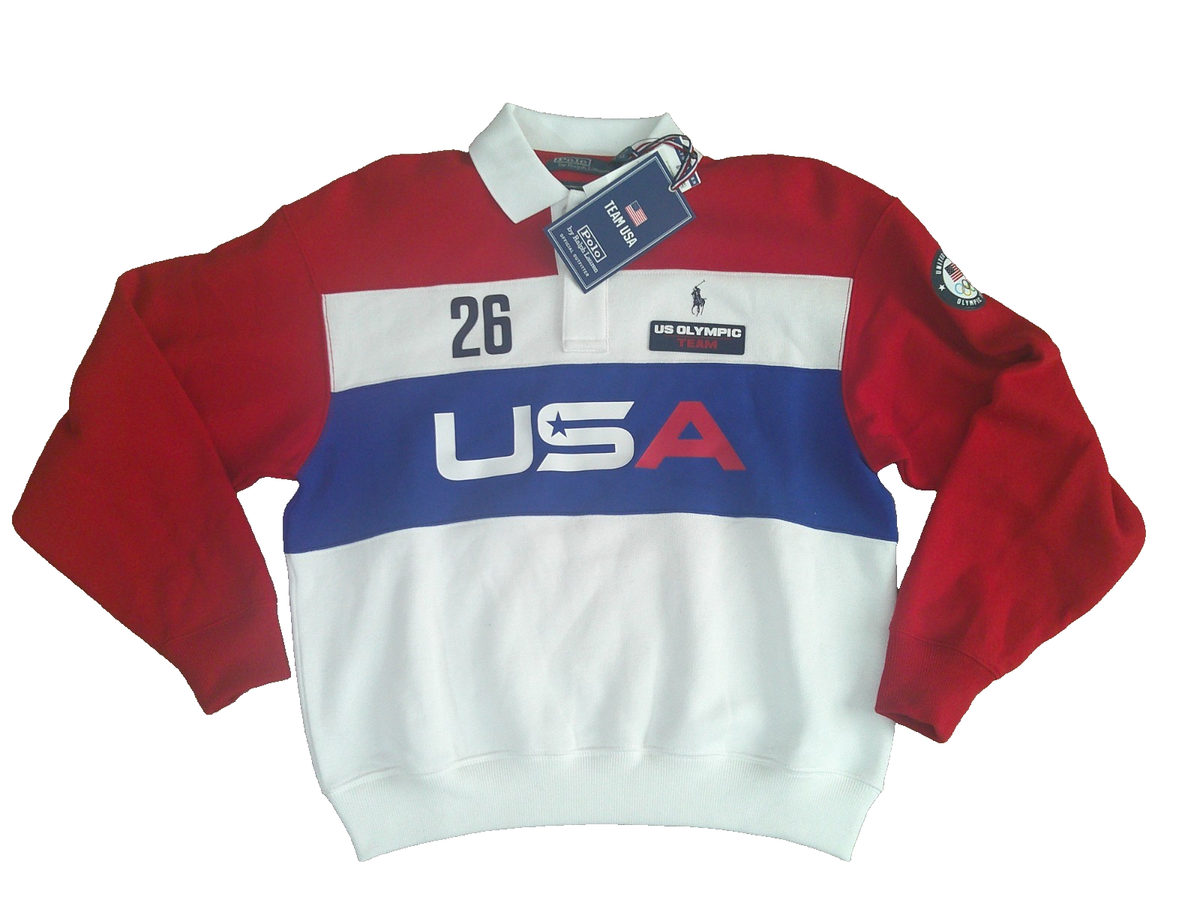 Polo Ralph Lauren USA Olympic Team Milano 2026 Fleece Sweatshirt