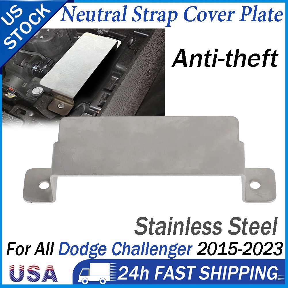 Gear Shift Neutral Safety Lock Cover Plate For Dodge Challenger 15