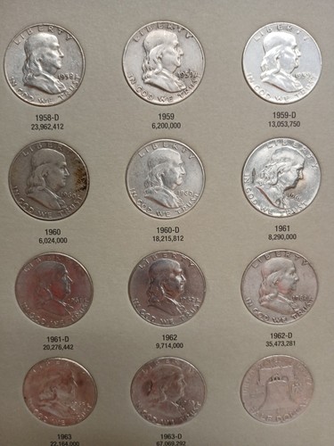 Silver Franklin Half Dollar 1948-1963 TP-9853 - Picture 4 of 4