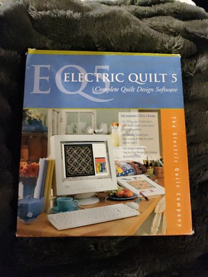  EQ5 Electric Quilt 5 Complete Quilt Crafting Design Software PC Windows CD-ROM