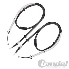 2 BREMSSEILE HINTEN LINKS+RECHTS passend für FIAT STILO MULTIWAGON (192_)