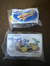 McDonald’s Happy Meal Toys 1991 Young Astronauts Lunar Rover Space Shuttle New