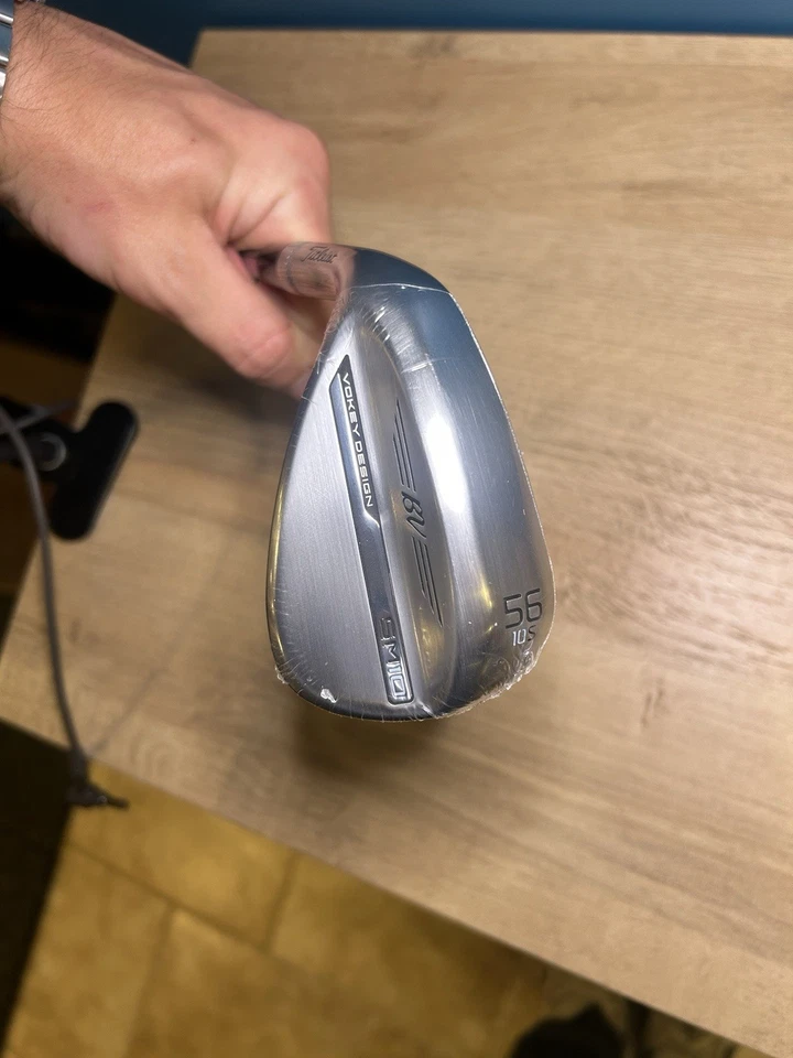 Titleist Vokey Sm10 Wedge 56°- 10 S-Grind Raw Finish Vokey Design Brand New Left - Image 2 of 4