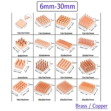 Copper Heatsink Grid Thermal Conductive Adhesive for IC Chip CPU GPU RAM 6-30mm