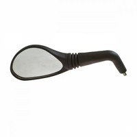 Spiegel Oval Schwarz/Schwarz Links 928/801VLE, Motorradspiegel