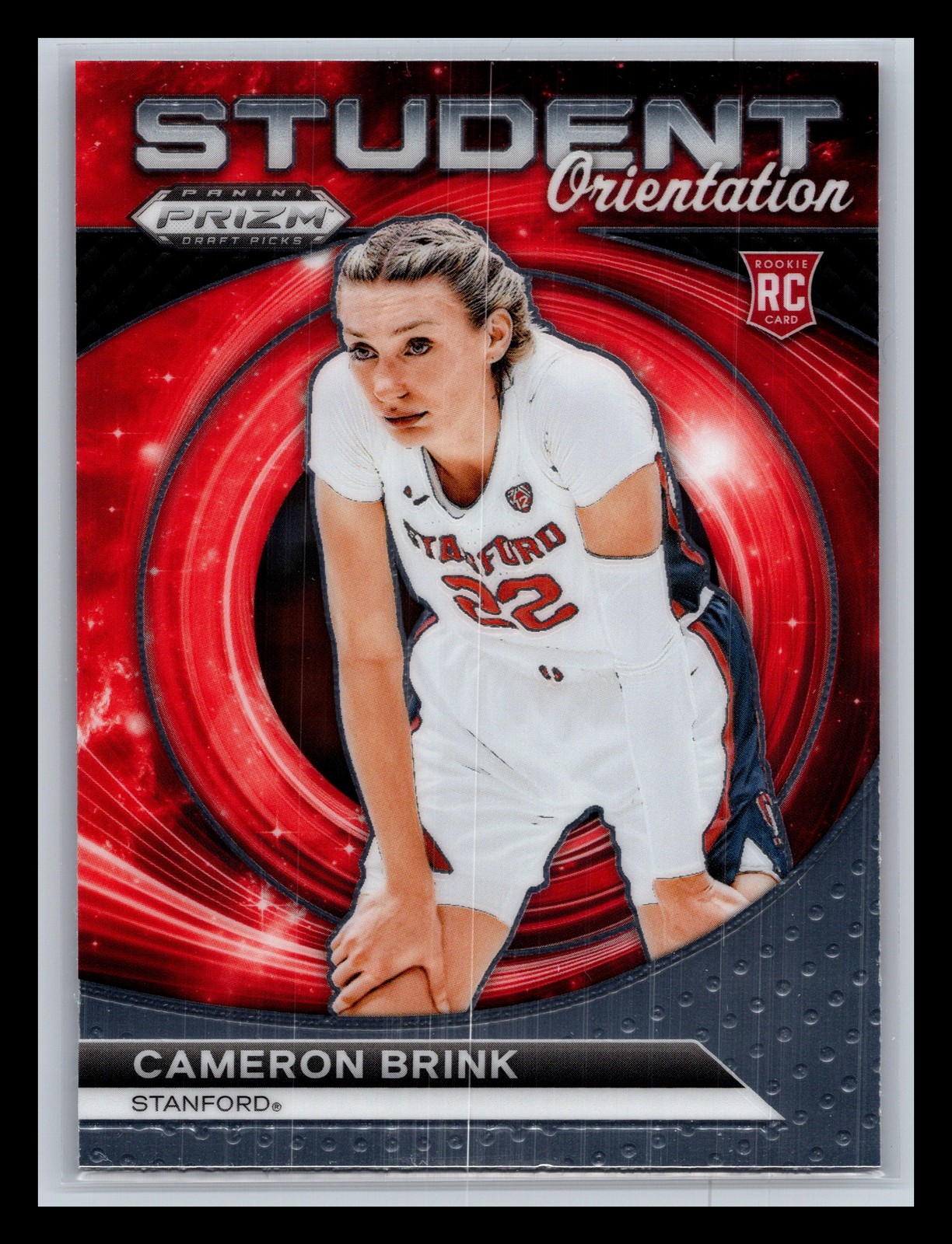 Cameron Brink Stanford 2024 Panini Prizm Draft Picks - Student Orientation #3