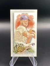 Aaron Ashby 2021 Topps Allen & Ginter Mini #174 Milwaukee Brewers Rookie Card. rookie card picture