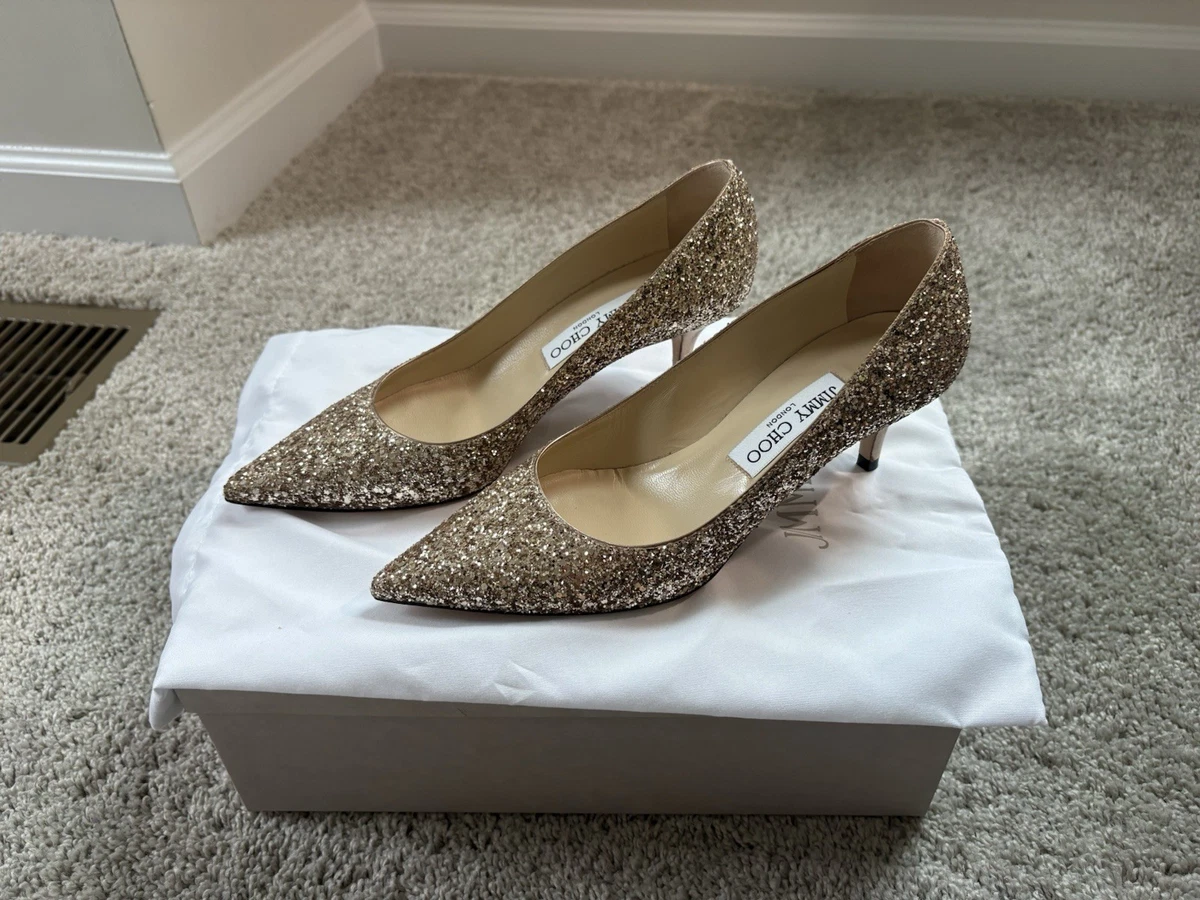 Jimmy Choo Gold Shoes for Women for sale | eBay