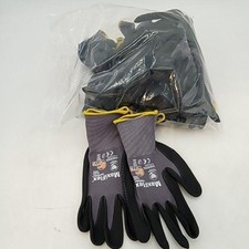 MaxiFlex Endurance Work Gloves 12 Pack Size XL Black Gray Nitrile Coated