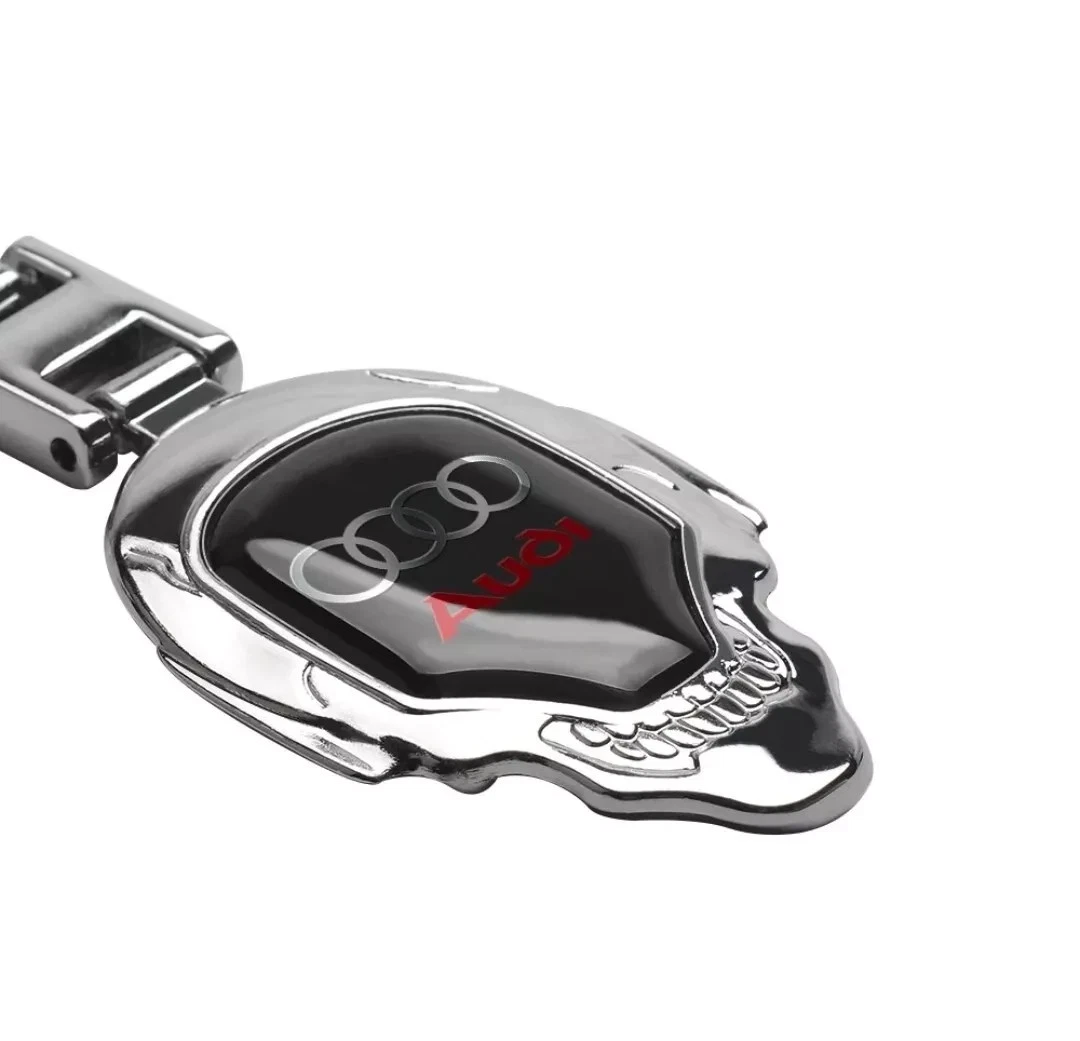 Porte-clés Cuir Pour Audi TT MK1, MK2, MK3 - Accessoire Voiture Personnalisé - Cadeau Idéal