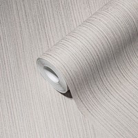 Greige Tapete Metallic-Glanz Und Linienmuster – Grau