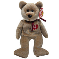 TY Beanie Baby - 1999 SIGNATURE BEAR 8.5 inch - NWT Stuffed Animal Toy