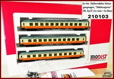TT080 | MoDist TT 210103 - 3er-Set Halberstädter "Städteexpress" DR *Neuzustand*