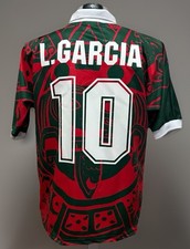 Luis Garcia Mexico National Team Aba Sport 1998 World Cup Jersey Size Large