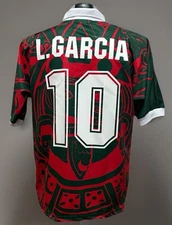 Luis Garcia Mexico National Team Aba Sport 1998 World Cup Jersey Size Large
