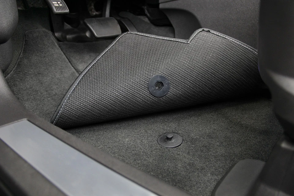 Lloyd Mats 2PC Set for 2015-2022 GMC Canyon Crew Cab, Charcoal Foto 3 de 4