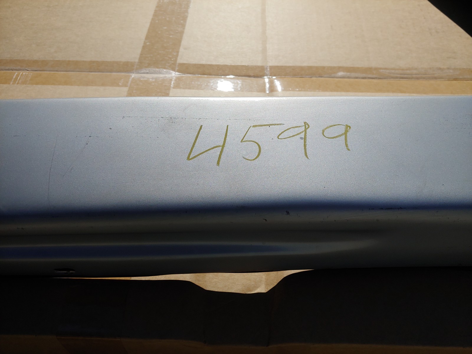 Ferrari 360 Modena OEM RH Door Panel Pocket Trim Cover Metallic Silver