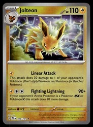 Jolteon (Master Ball Pattern) 029/131 Prismatic Evolutions