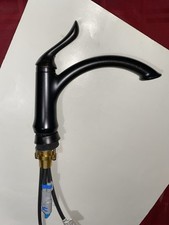 Delta 1353-RB-DST Linden Single Handle Kitchen Faucet Less Spray Venetian Bronze