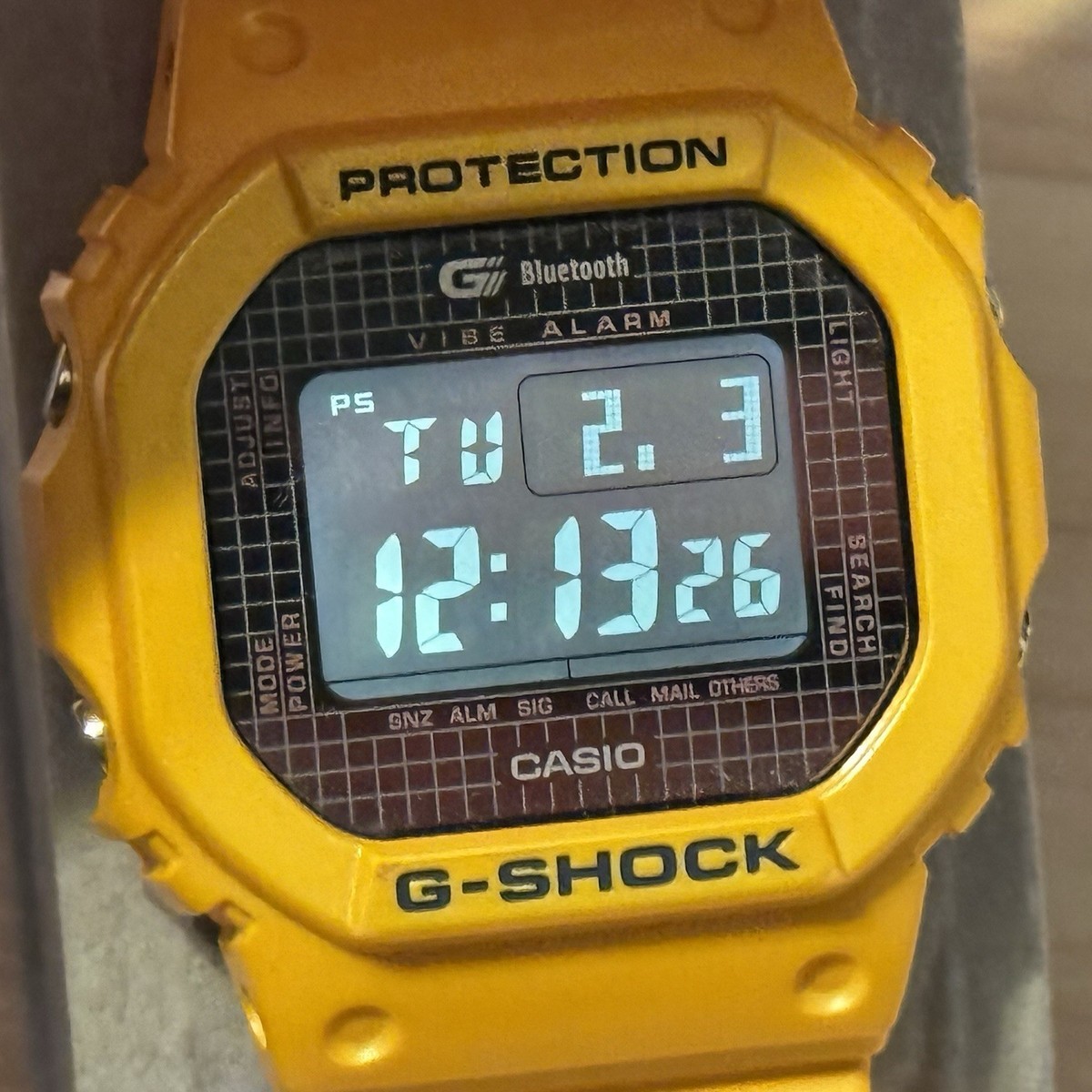 CASIO G-SHOCK GB-5600B バイブレーションアラーム 稼働 GB-5600B-1JFサポートページ | CASIO