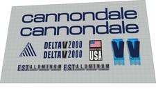 Set decalcomanie Cannondale Delta V2000 1993