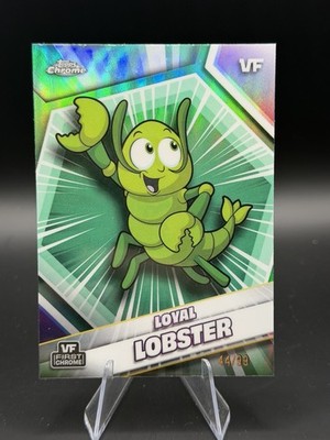 2026 Topps Chrome VeeFriends- Loyal Lobster #116 VF Green Refactor /99 New NM