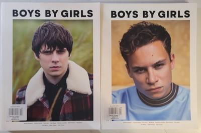 2 Variants of BOYS BY GIRLS Magazine #14 (Oct 2018) w/ Jake Bugg & Finn Cole NEW