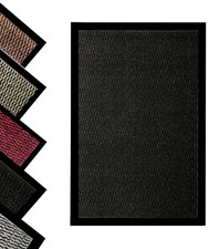 Heavy Duty Non Slip Dirt Trapper Door Mat Indoor Outdoor Washable Entrance Rug
