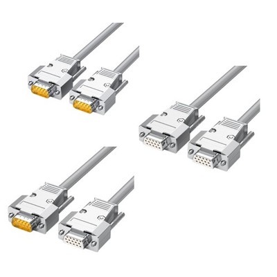 HDB15 Drag Chain Cable Continuous Flexing High Stress Industrial VGA Male/Female