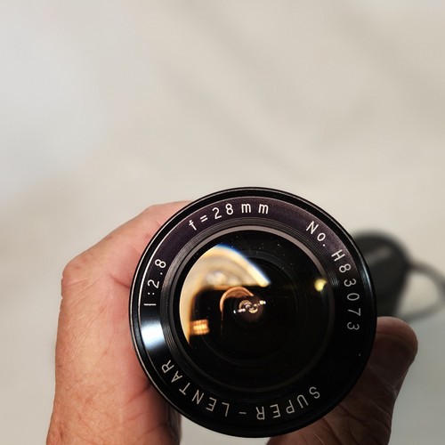 Super Lentar 28mm f2.8 minolta mount, caps, case - Picture 3 of 12