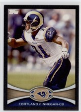 2012 Cortland Finnegan Topps Black     55/57    #437 (B1452) $6 MAX SHIP