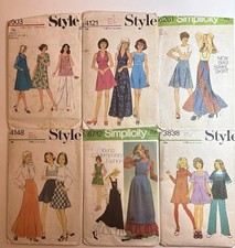Joblot Of Vintage Sewing Patterns