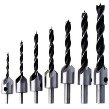 Holzbohrer Set mit Senker Senkbohrer 3 - 10 m...