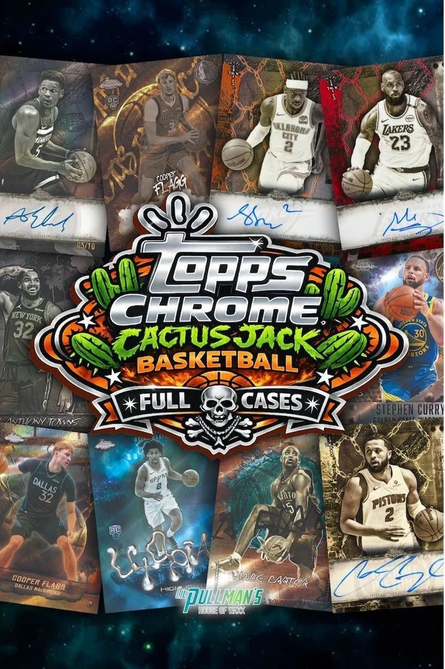 🔥💀 CACTUS JACK CHROME NBA FULL CASE 🔥💀