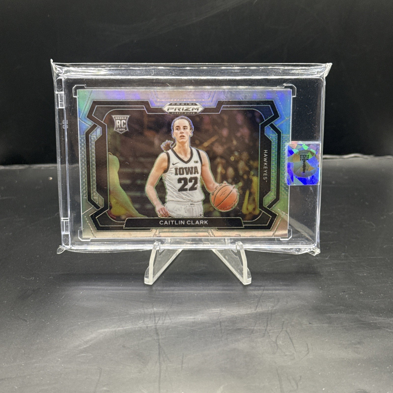 2024 Panini Prizm Draft Picks - Caitlin Clark #57 Silver Prizm Variations (RC)