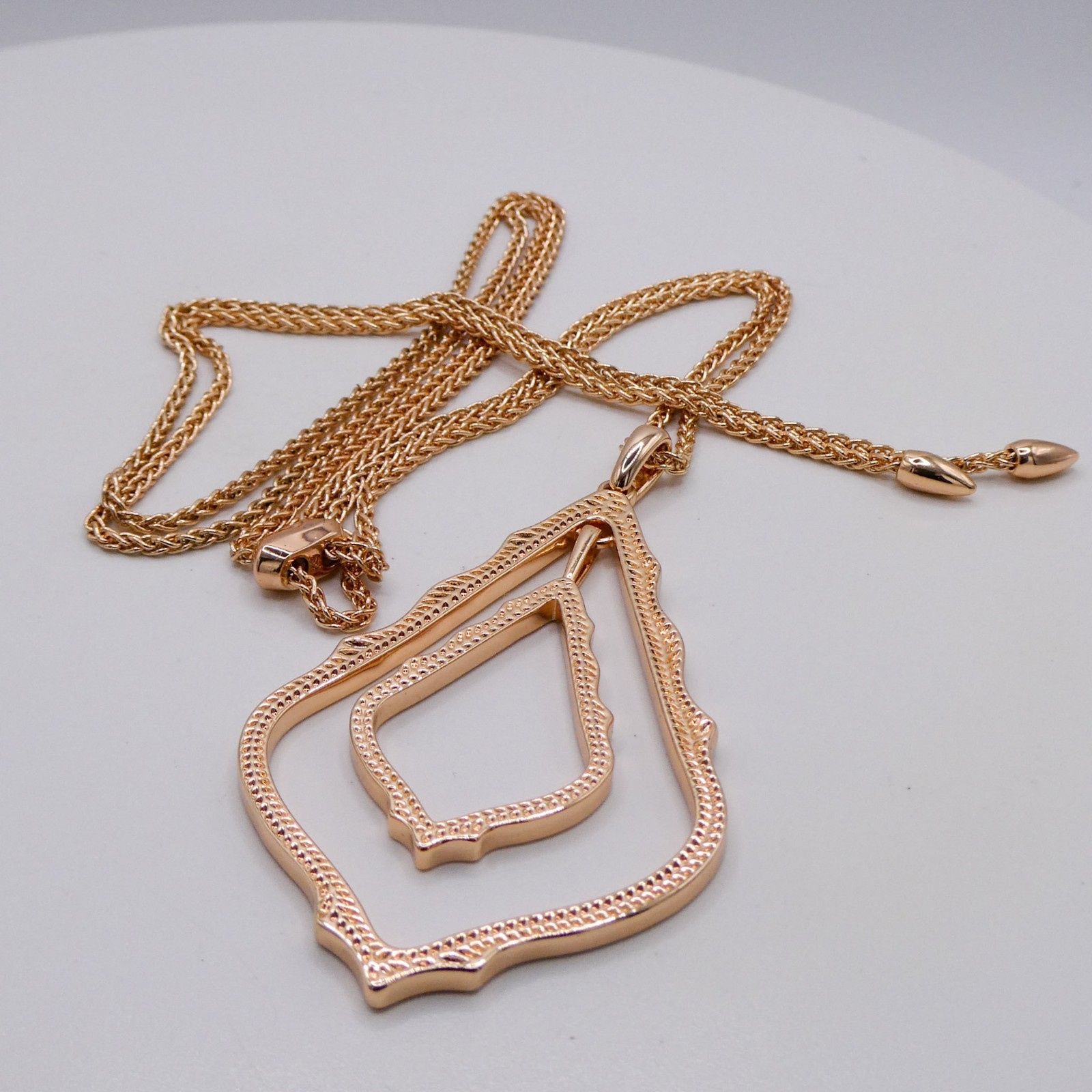 Kendra Scott Simon Pendant Statement Adjustable 3… - image 5