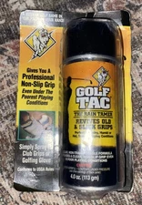 Grip Spray Adhesive For Golf Clubs And Golf Gloves, Clean And Invisible Tacky To